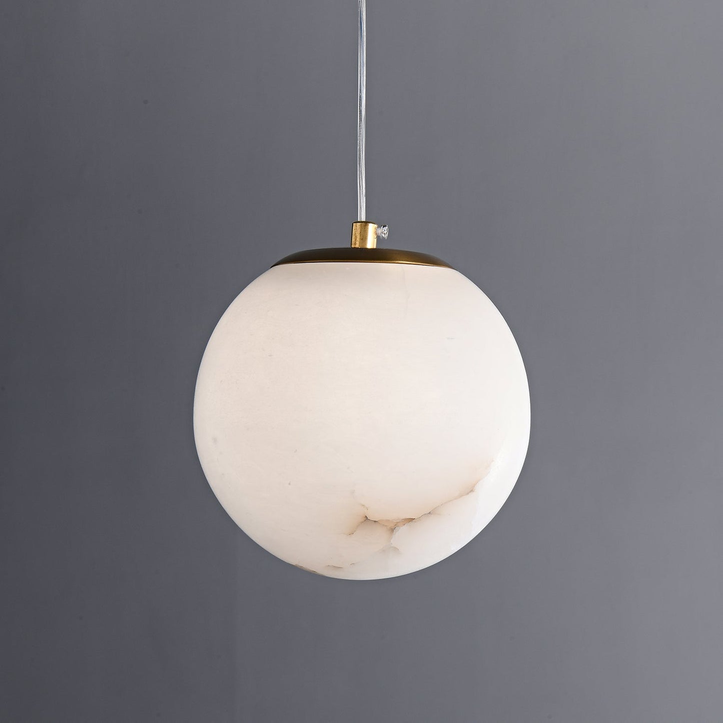 Esolisra Minimalist Alabaster Pendant Light