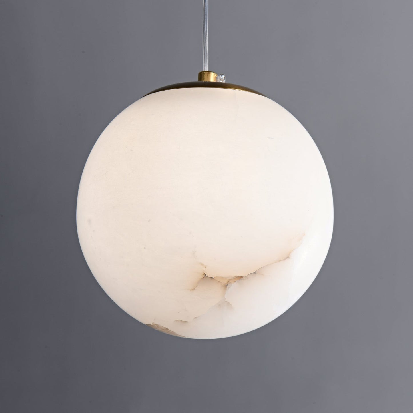 Esolisra Minimalist Alabaster Pendant Light
