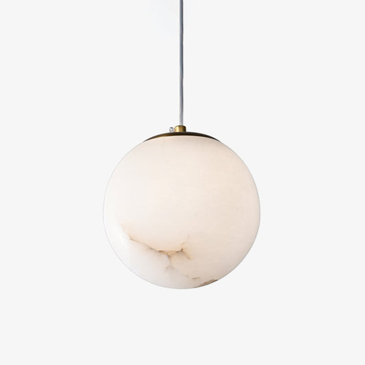 Esolisra Minimalist Alabaster Pendant Light