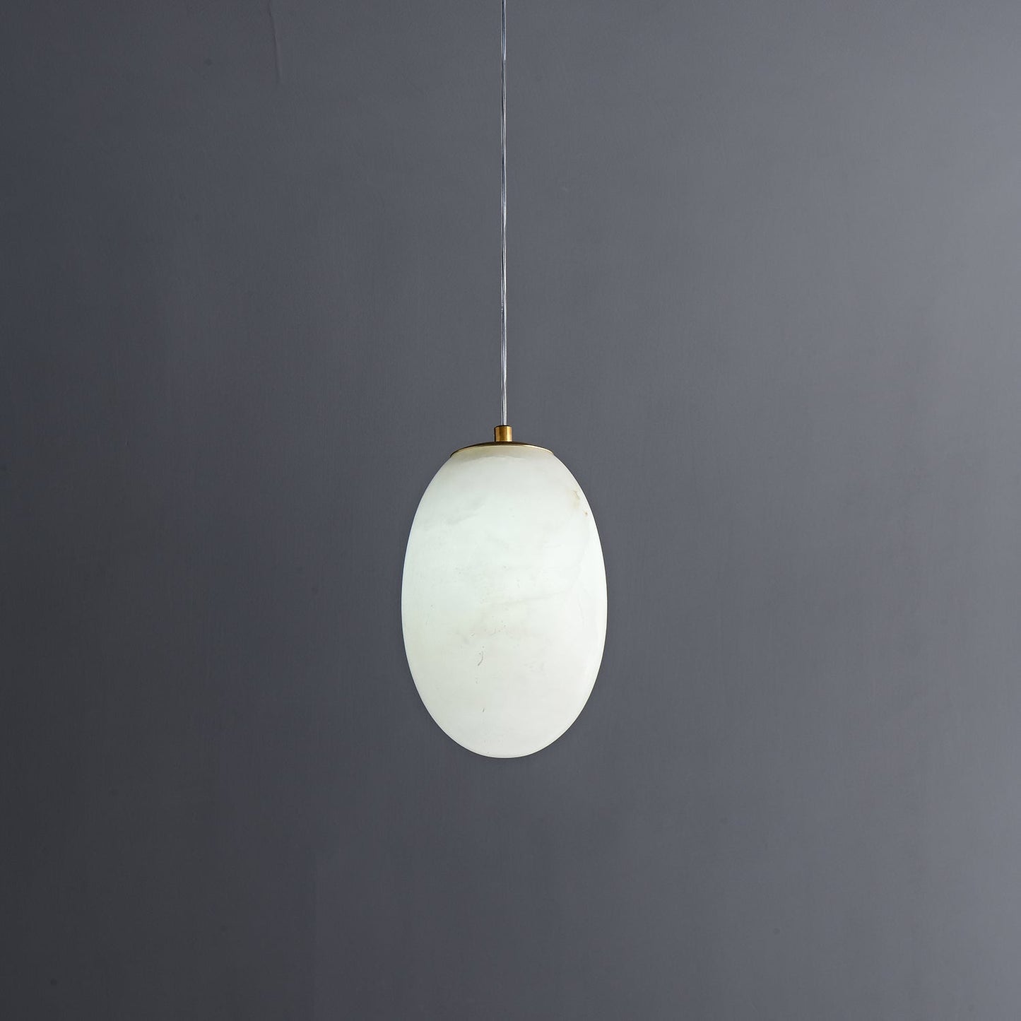 Esolisra Minimalist Alabaster Pendant Light