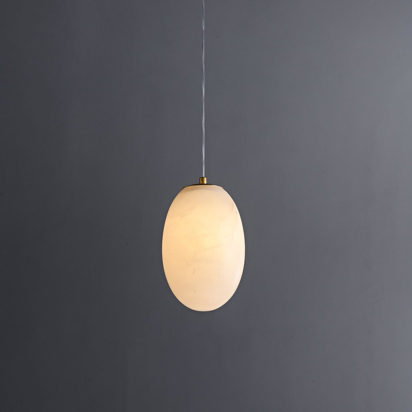Esolisra Minimalist Alabaster Pendant Light