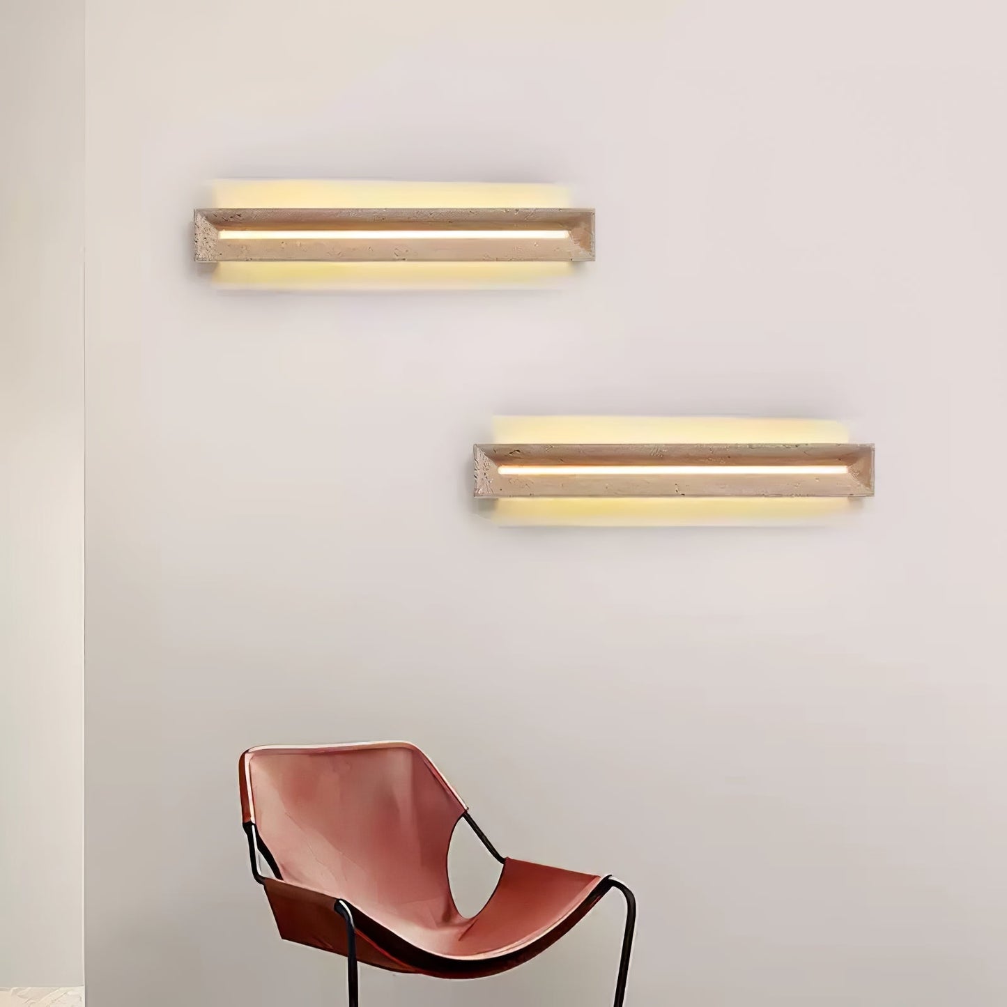 Anoren Minimalist Travertine Wall Light