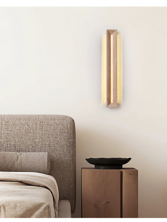 Anoren Minimalist Travertine Wall Light