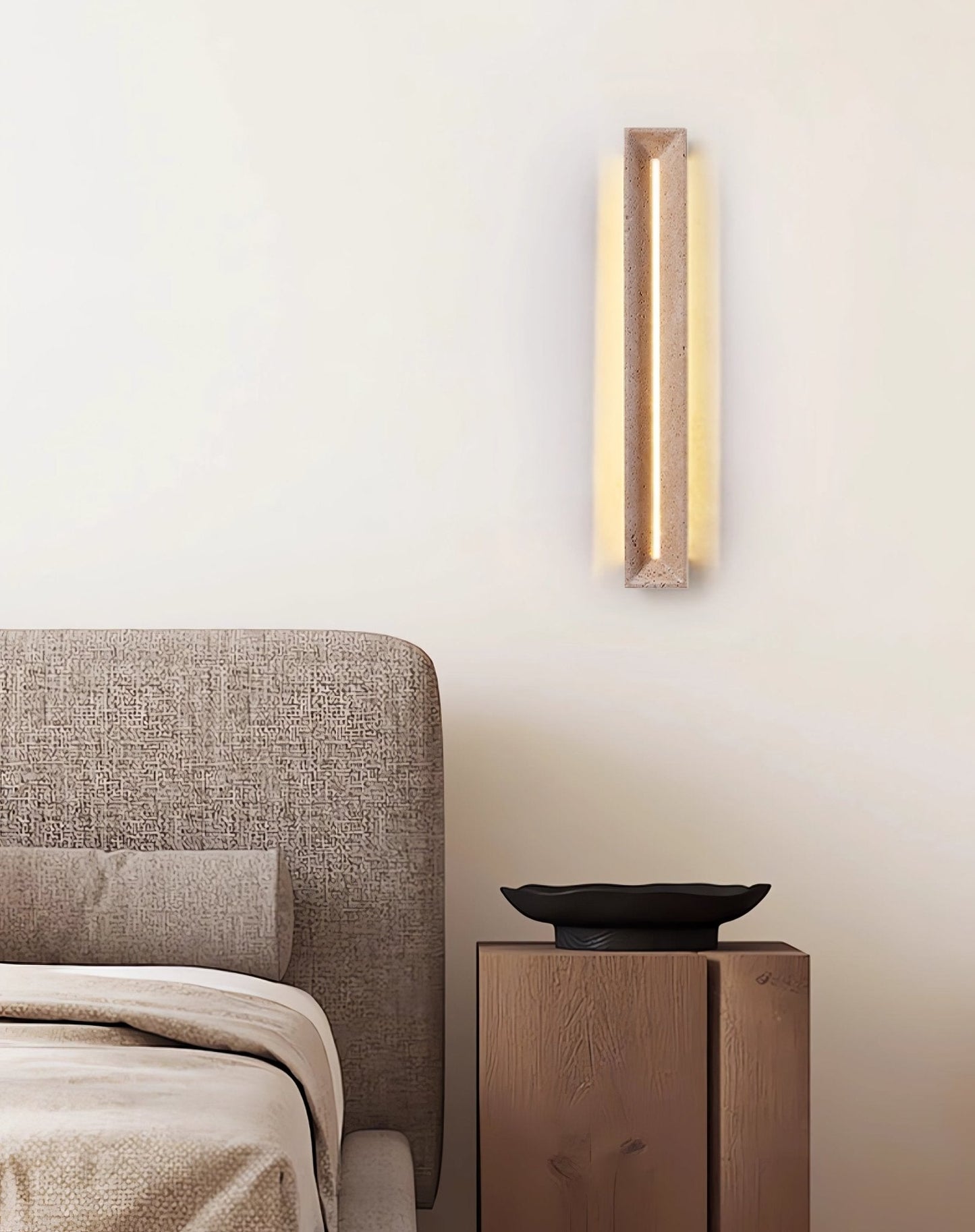 Anoren Minimalist Travertine Wall Light