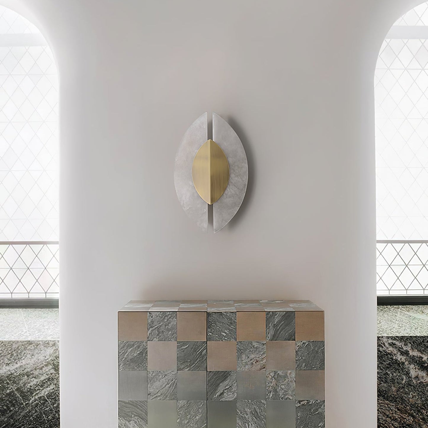 Orla Alabaster Wall Light