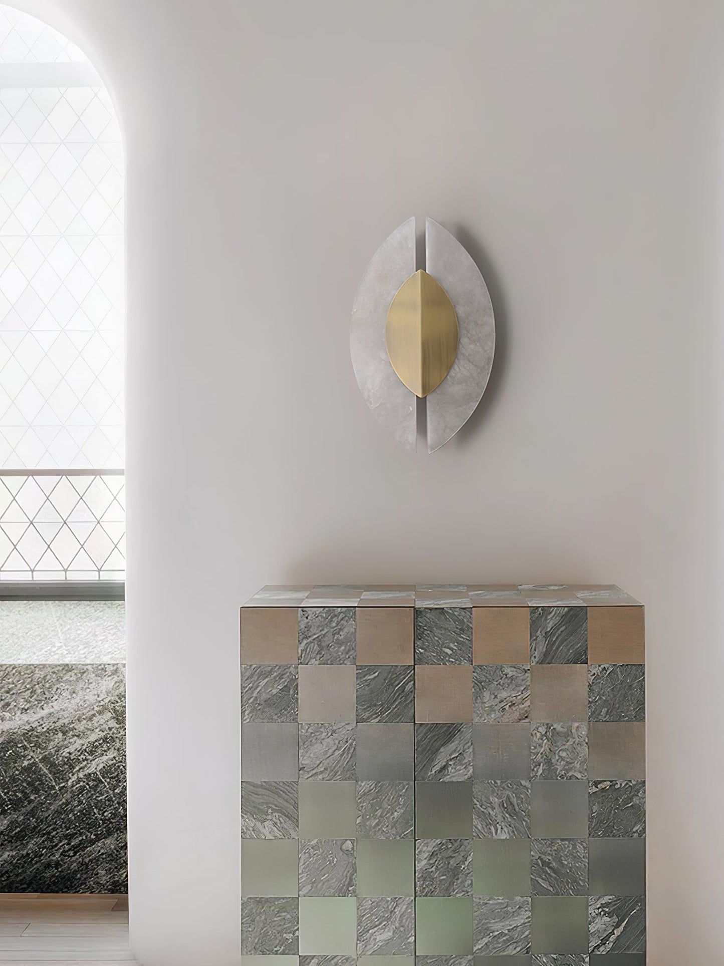 Orla Alabaster Wall Light