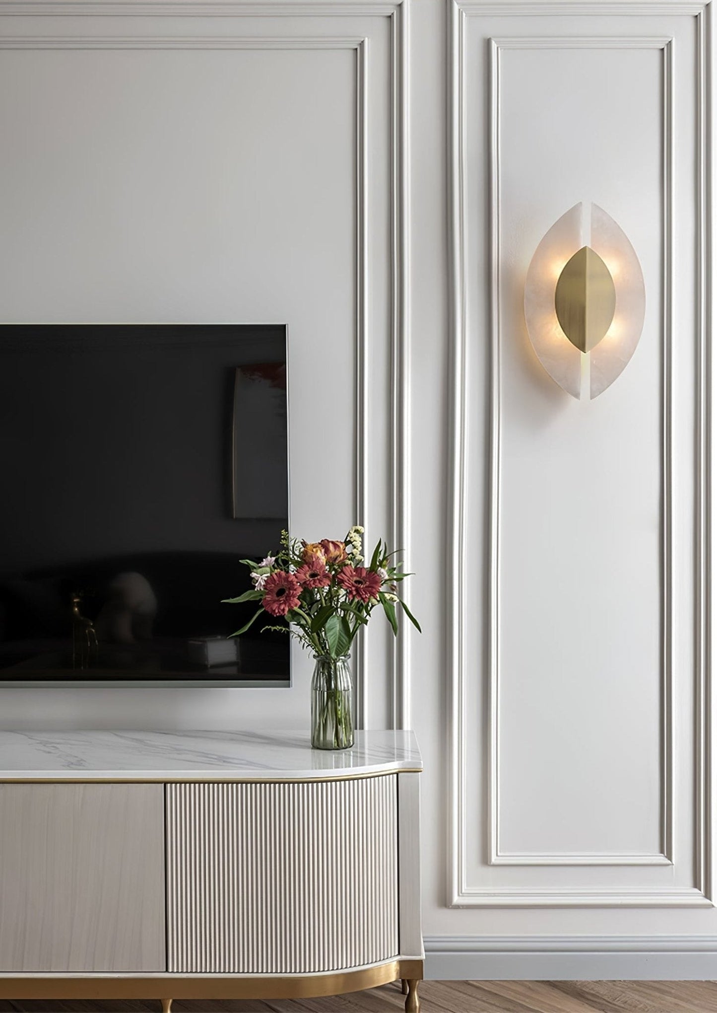 Orla Alabaster Wall Light