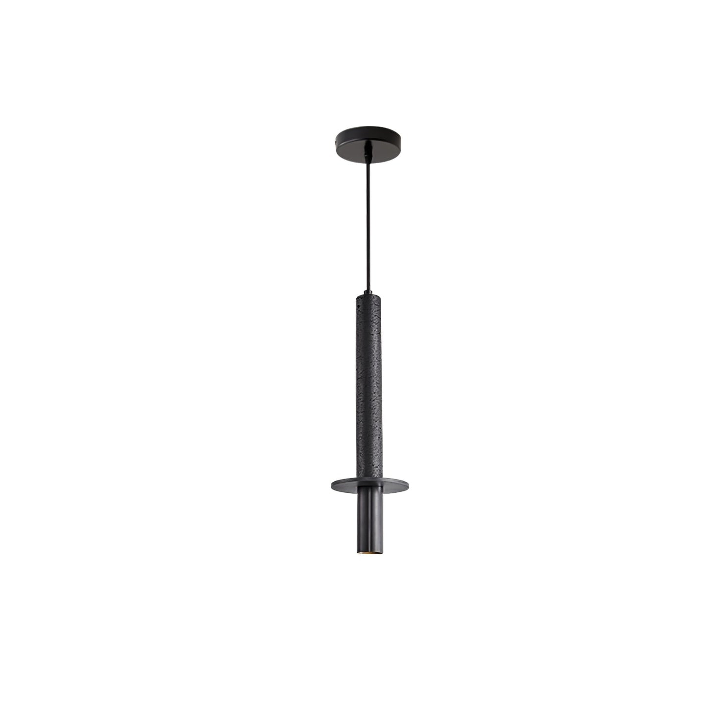 Avdoryra Dual Cylinder Travertine Pendant Light