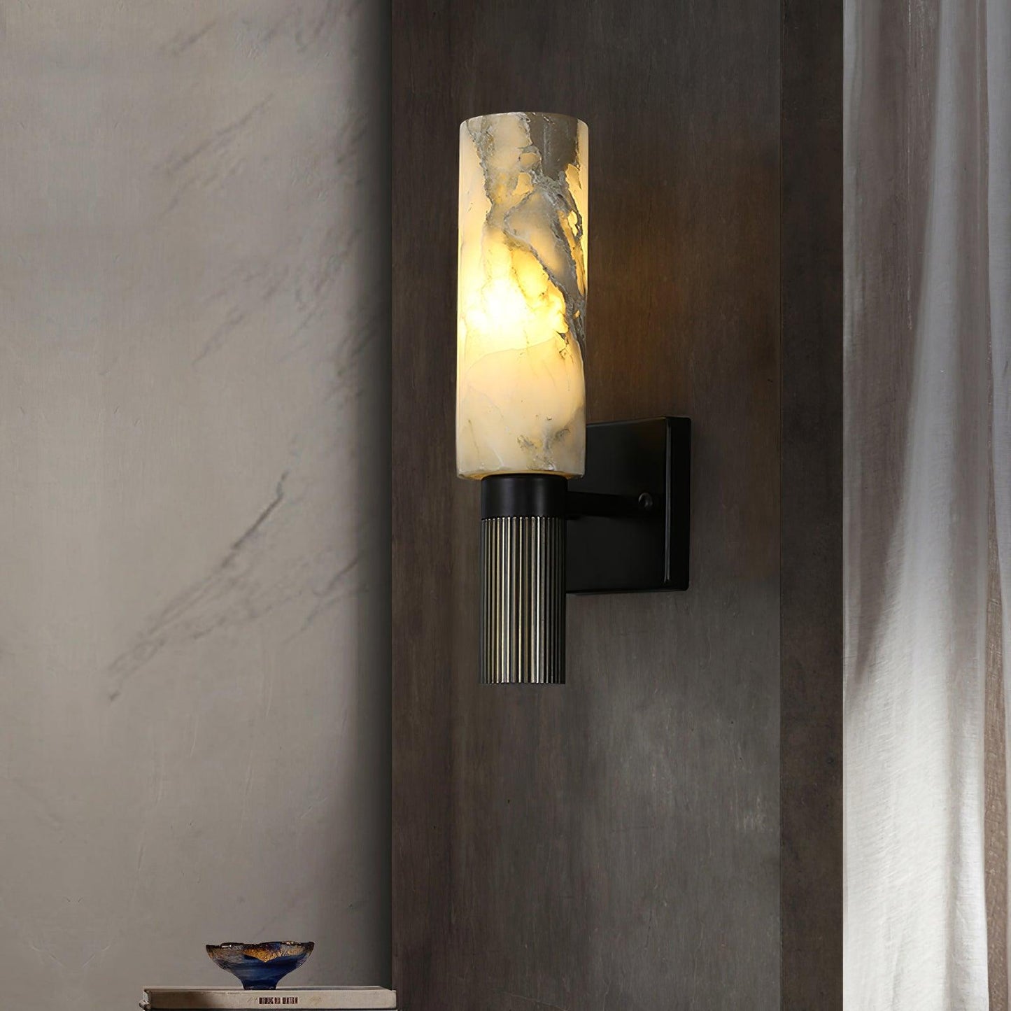Eldric Alabaster Wall Light