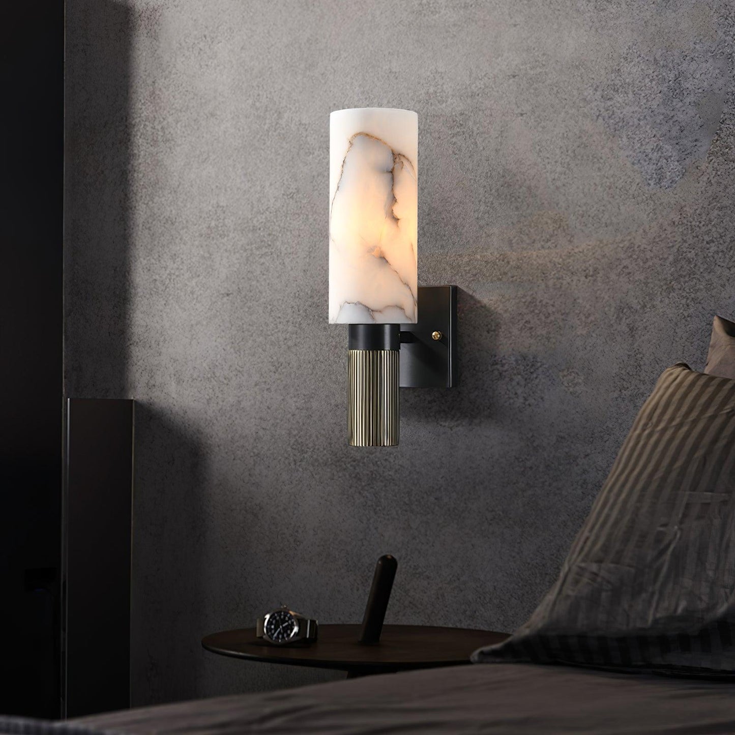 Eldric Alabaster Wall Light