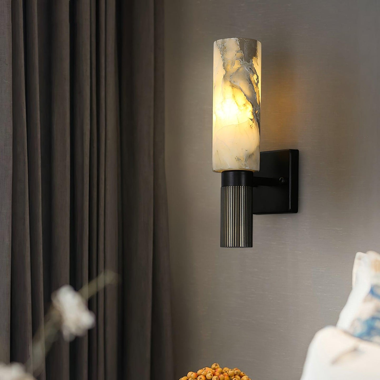 Eldric Alabaster Wall Light