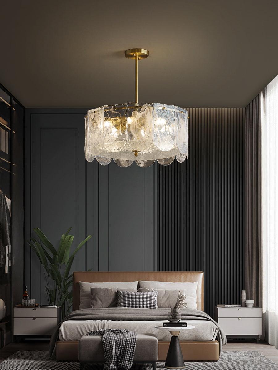 Lustra Chandelier Traditional Classic Glass