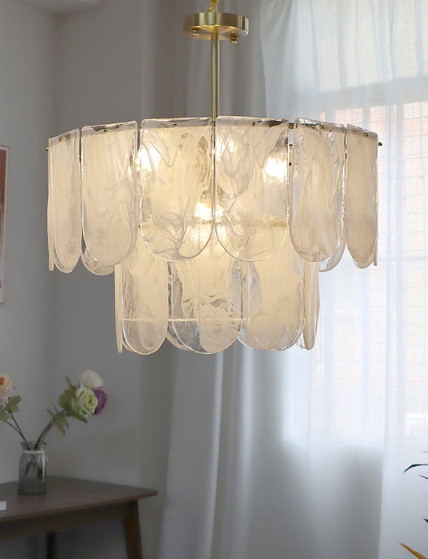 Lustra Chandelier Traditional Classic Glass