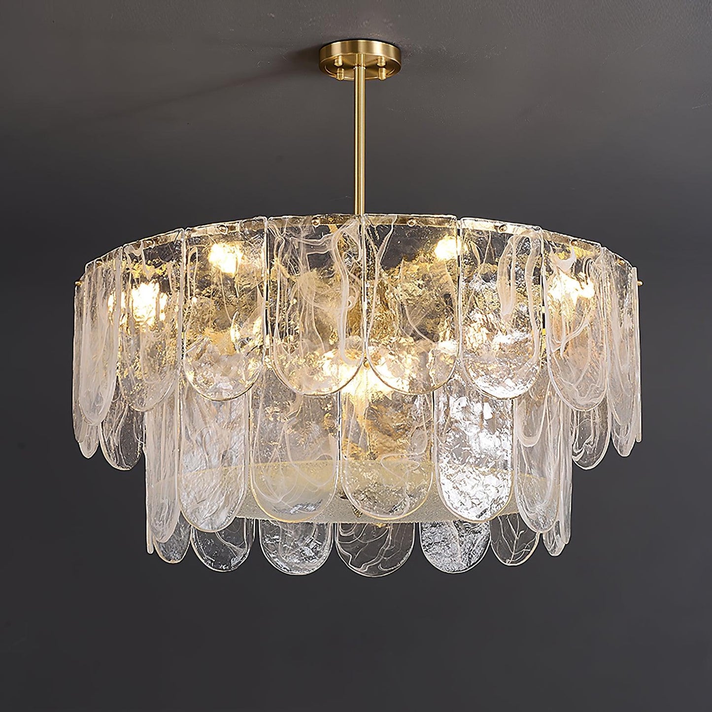 Lustra Chandelier Traditional Classic Glass