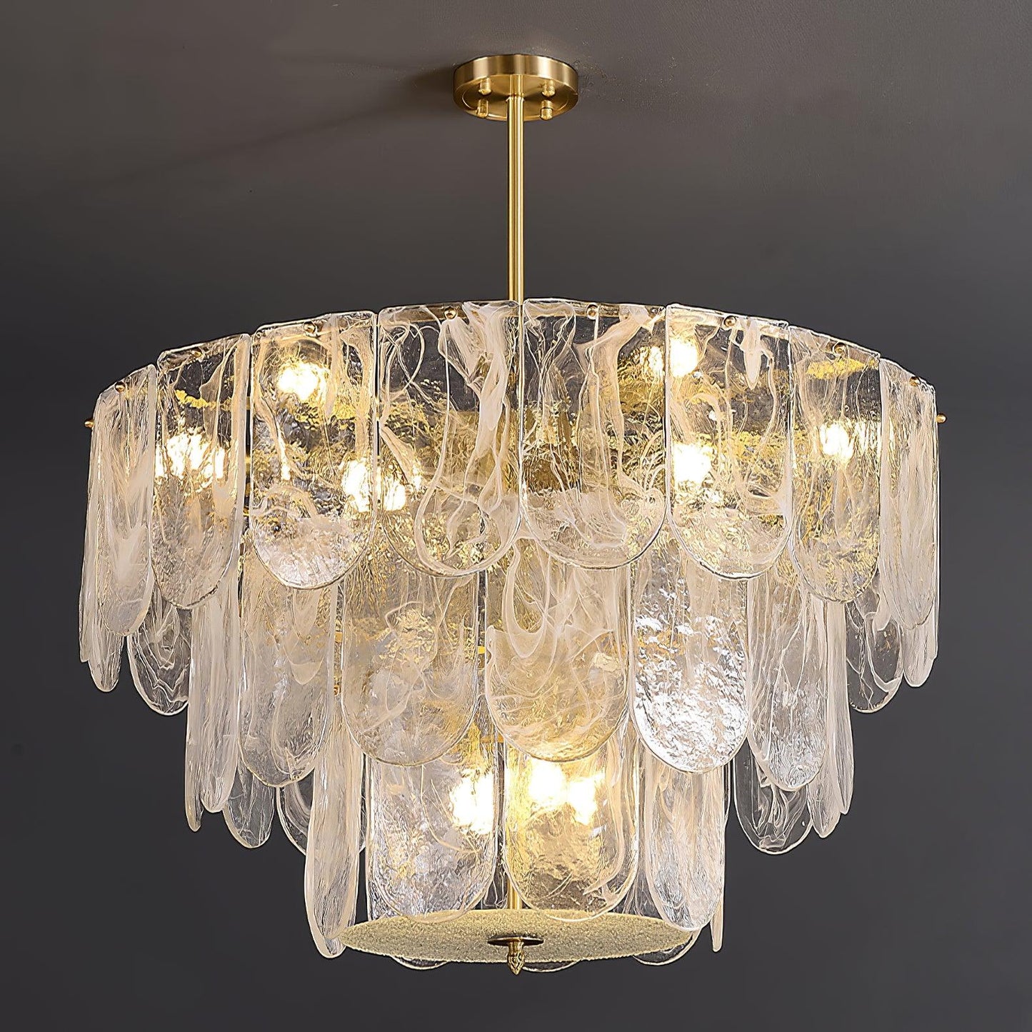 Lustra Chandelier Traditional Classic Glass