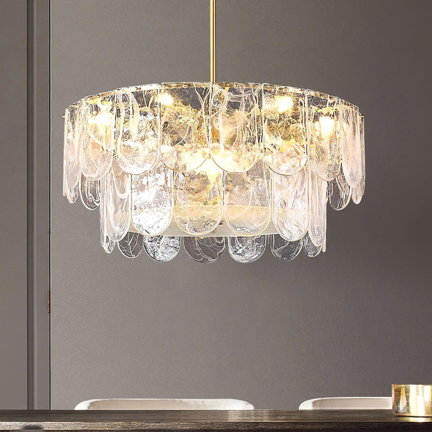 Lustra Chandelier Traditional Classic Glass