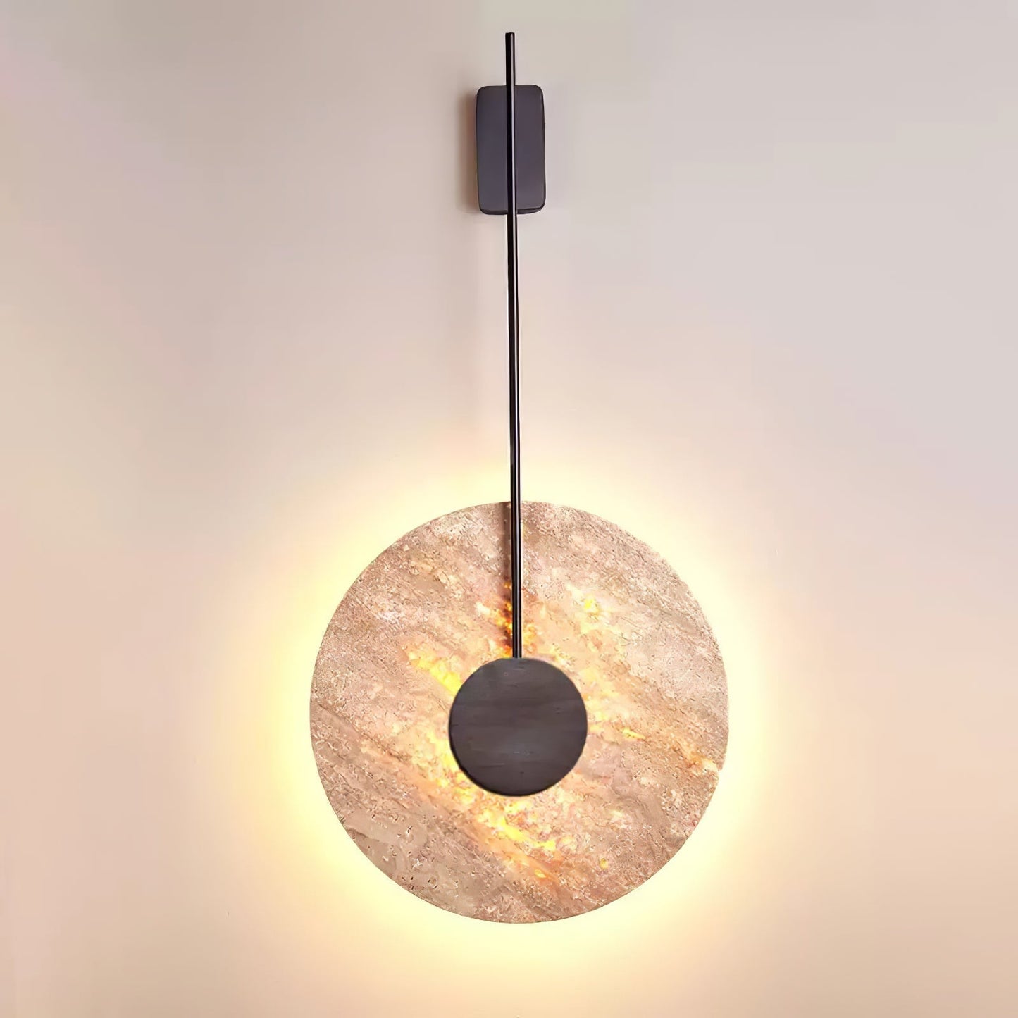 Visolia Travertine Wall Light