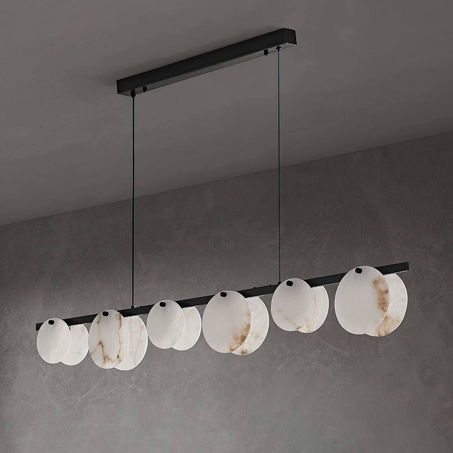 Olirel Linear Alabaster Pendant Light