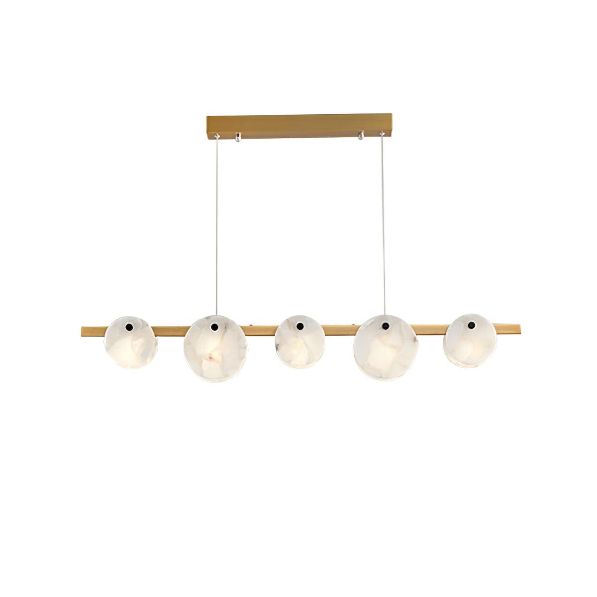 Olirel Linear Alabaster Pendant Light