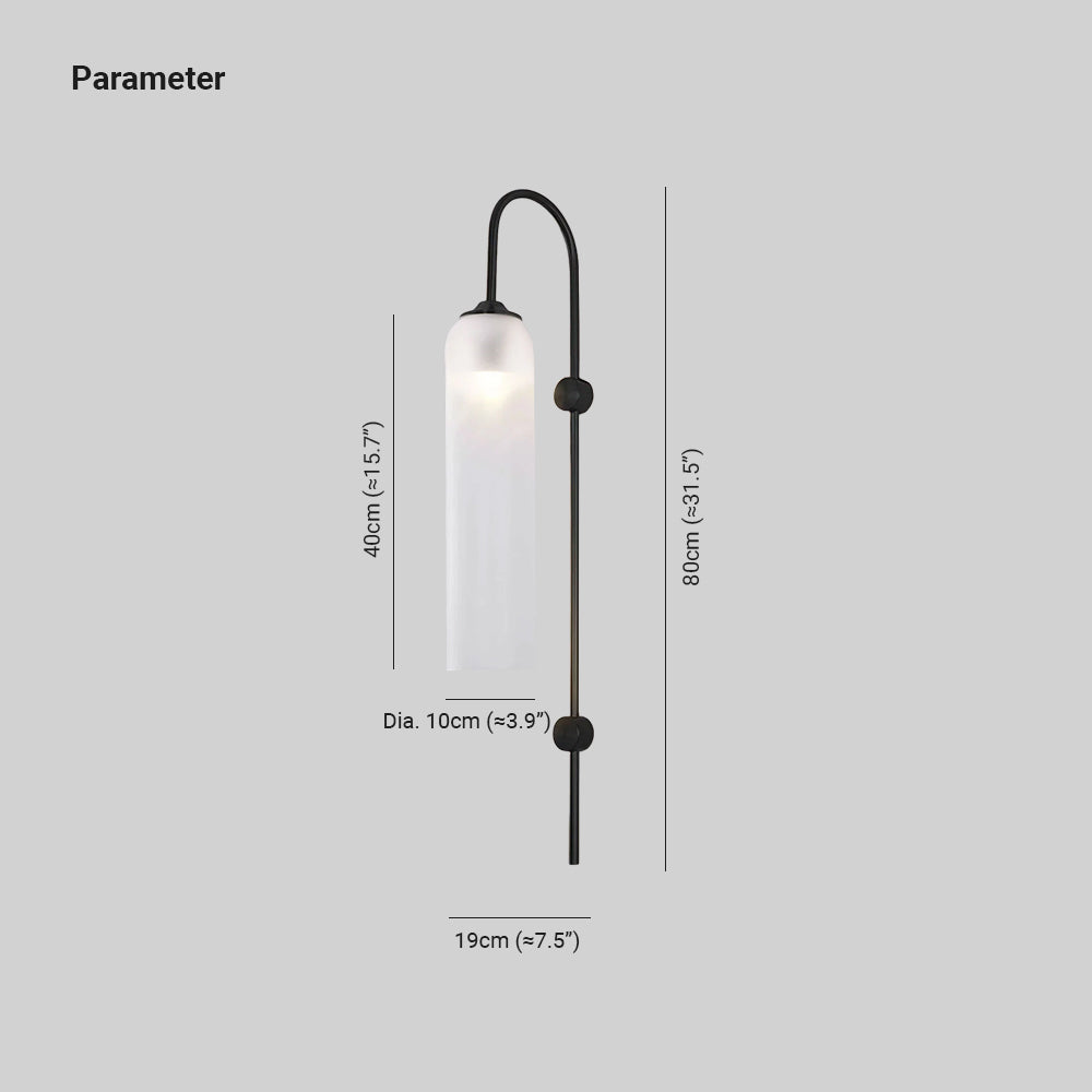 Talor Modern Glass Wall Lamp