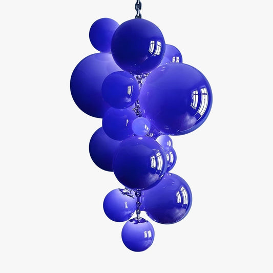 Aurora Chandelier Murano Glass Grape Cluster Art Deco