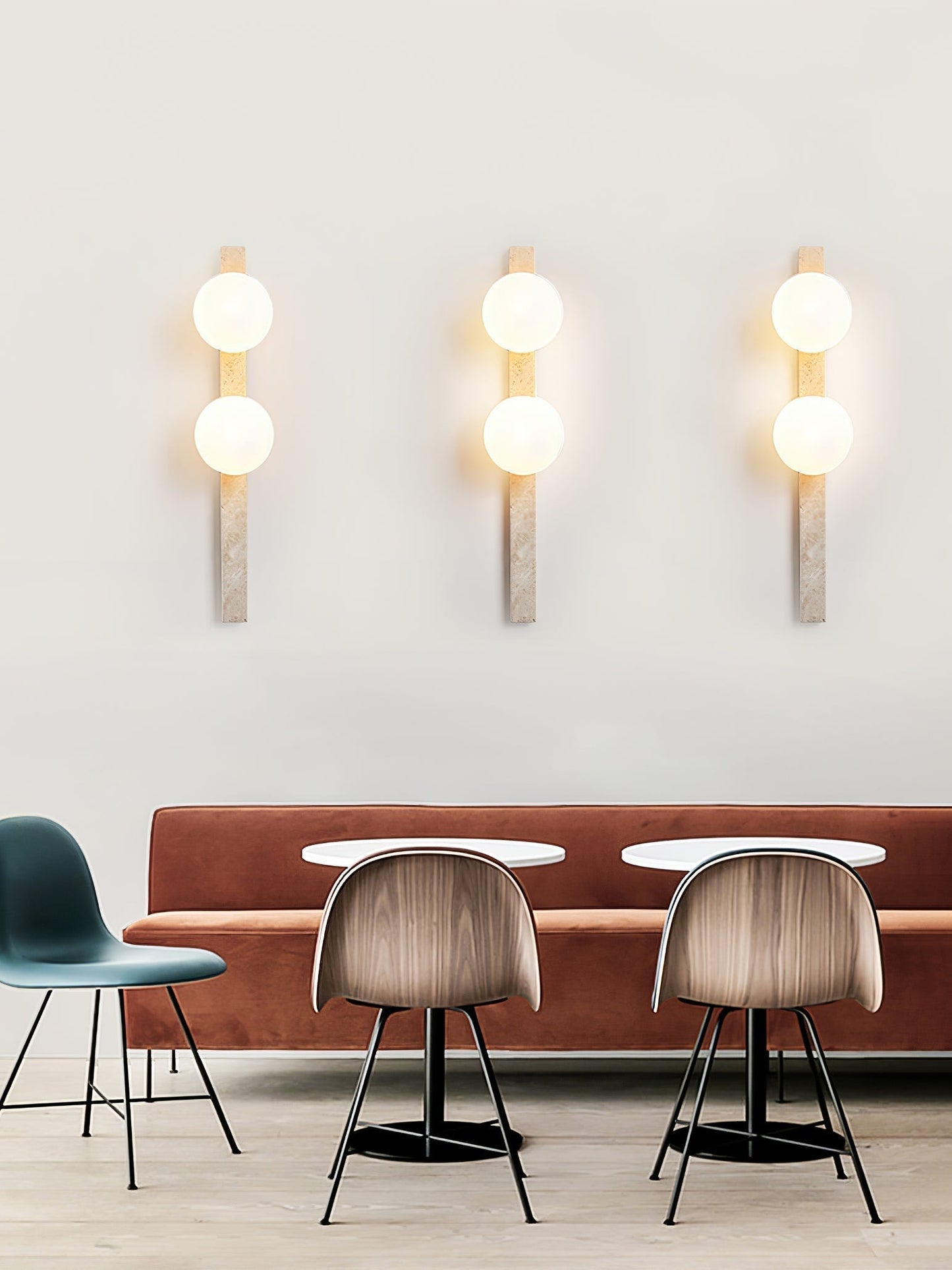 Zoshaira Travertine Wall Light
