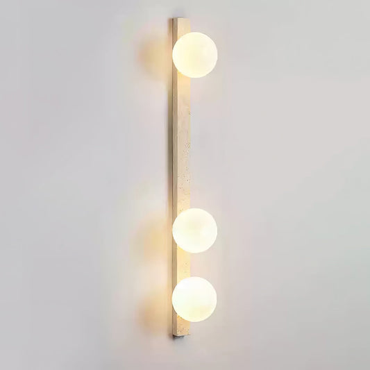 Zoshaira Travertine Wall Light