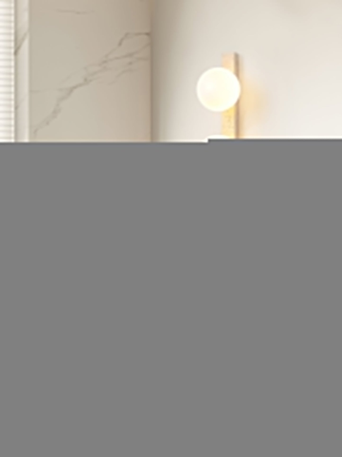 Zoshaira Travertine Wall Light