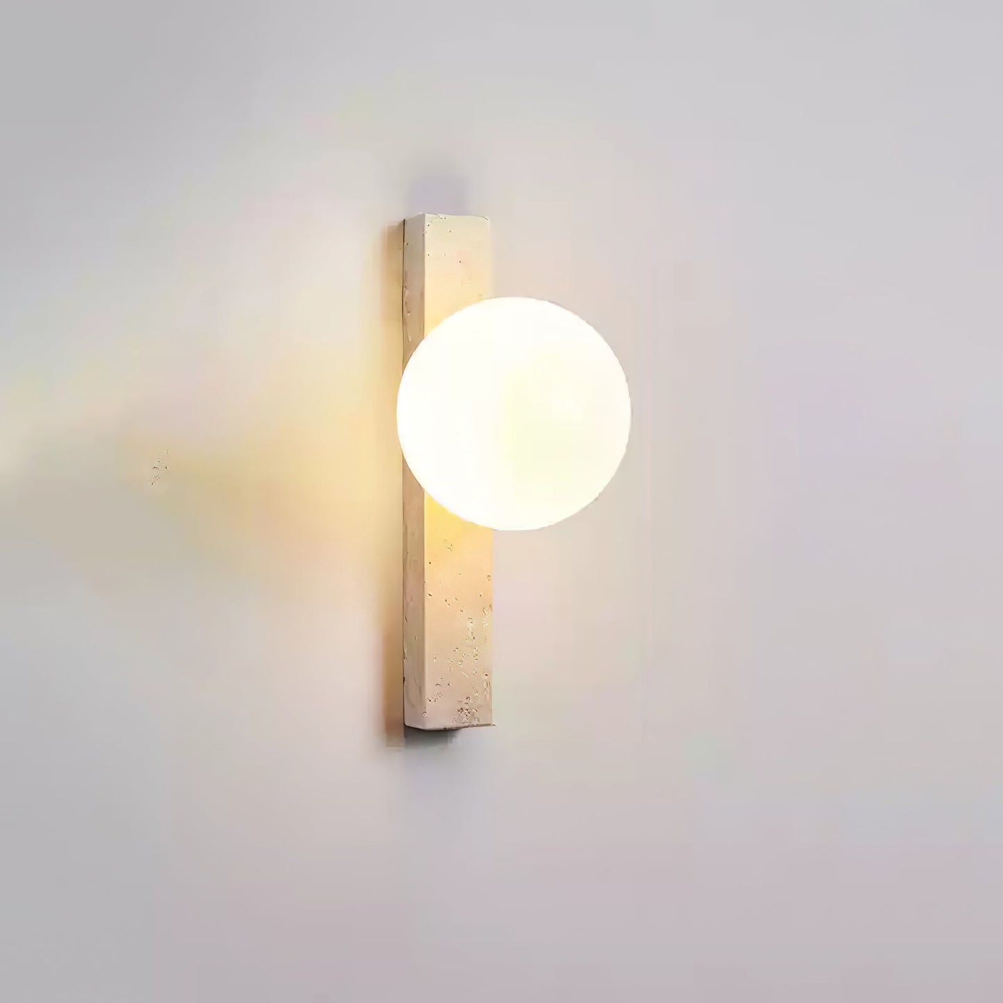 Zoshaira Travertine Wall Light