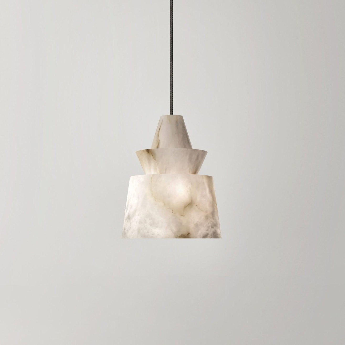Curineth Minimalist Alabaster Pendant Light