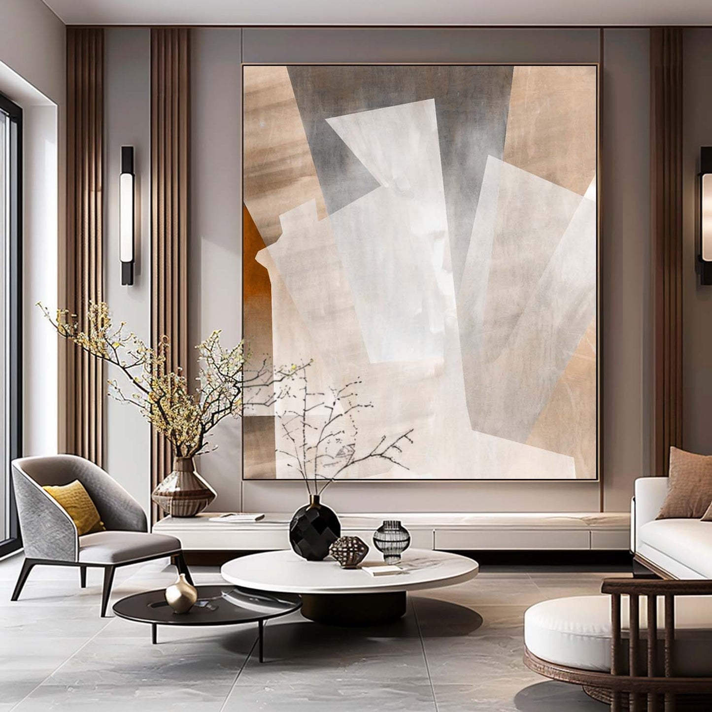 Elin Contemporary Minimalist Wall Art