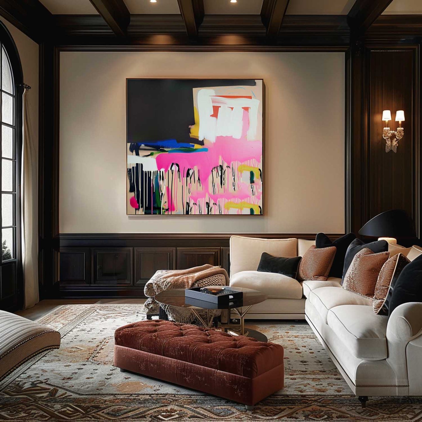 Cosmo Colorful Painting Wall Art