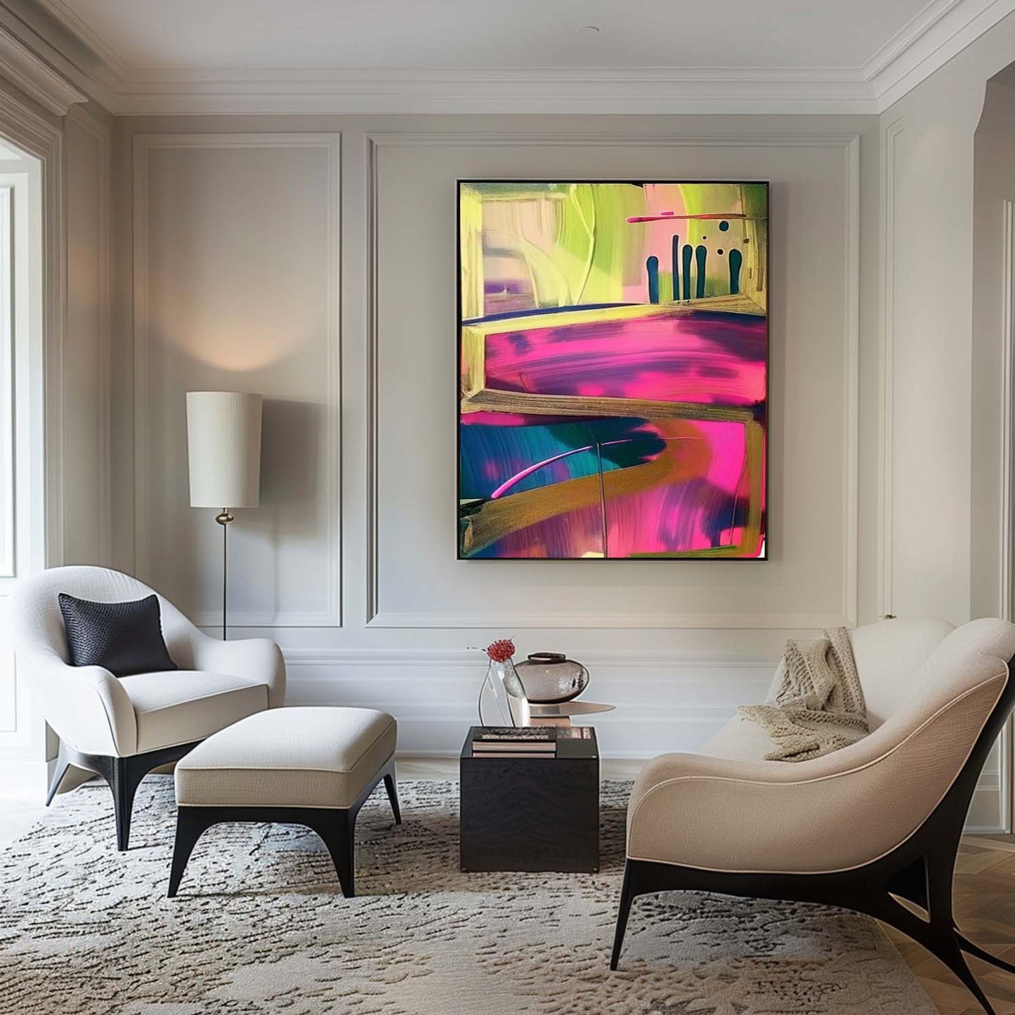 Ruby Colorful Wall Art