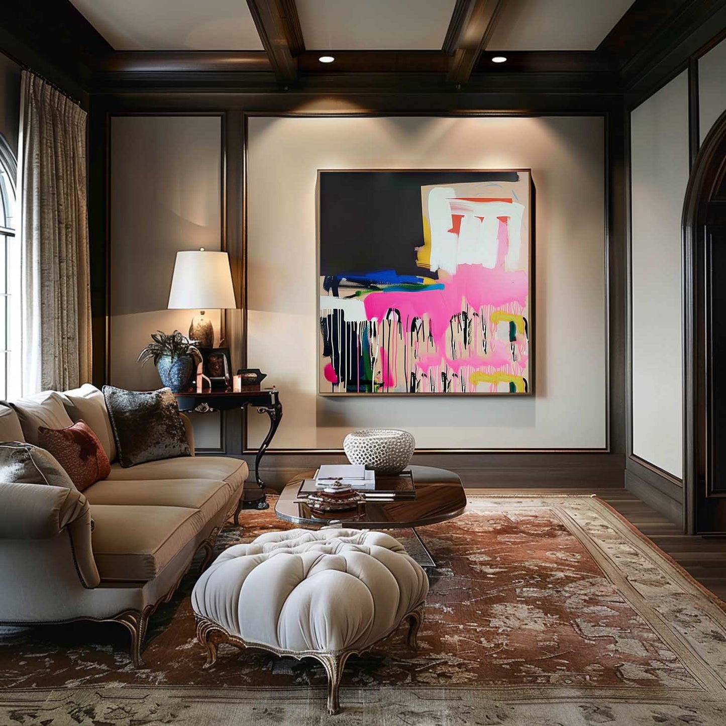 Cosmo Colorful Painting Wall Art