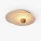 Orlora Circular Travertine Ceiling Light