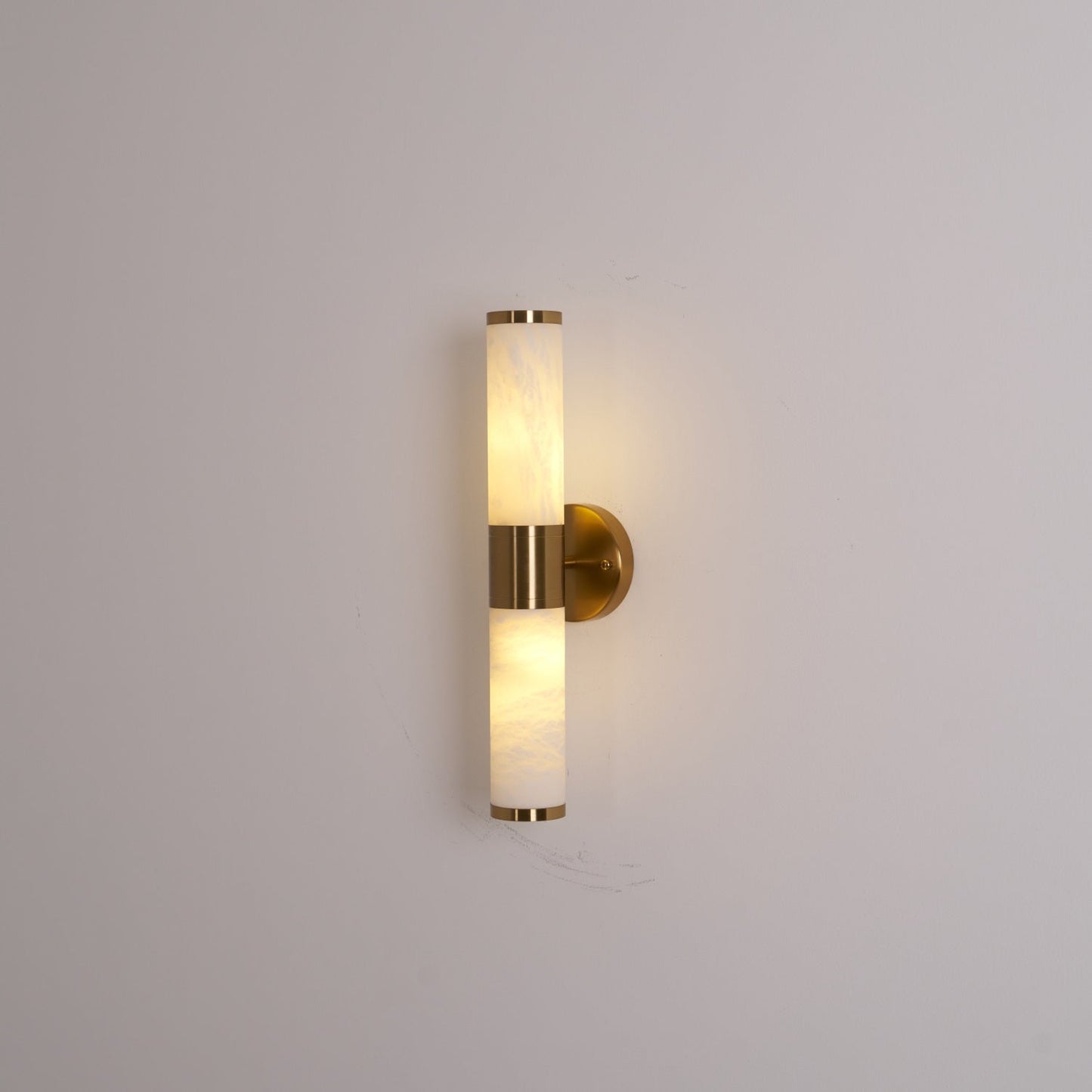 Kaia Minimalist Alabaster Wall Lamp