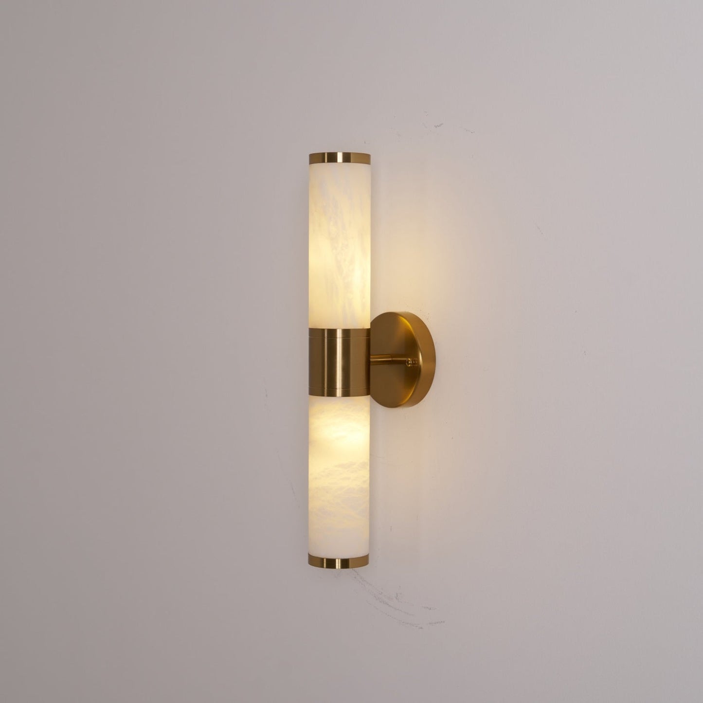 Kaia Minimalist Alabaster Wall Lamp