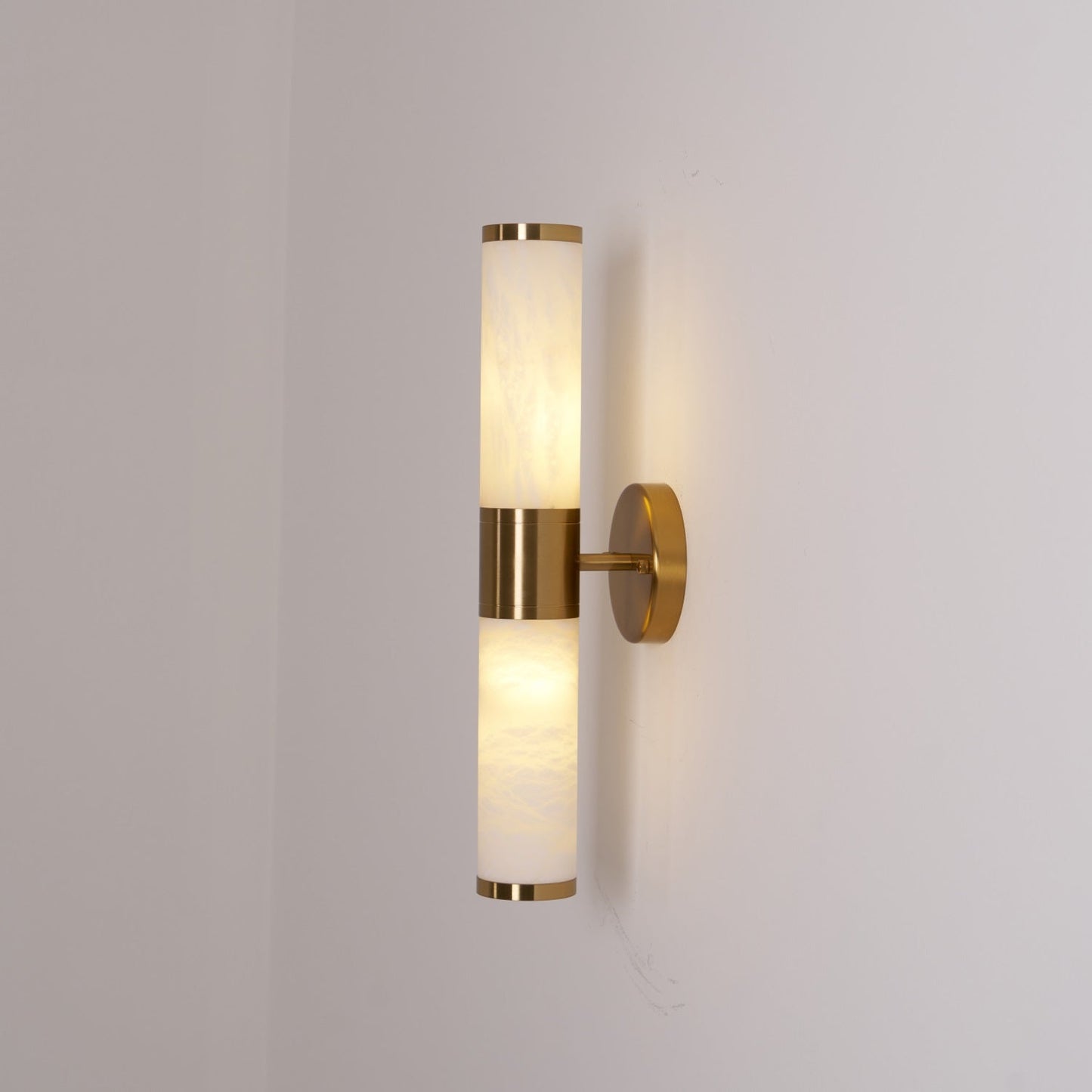 Kaia Minimalist Alabaster Wall Lamp