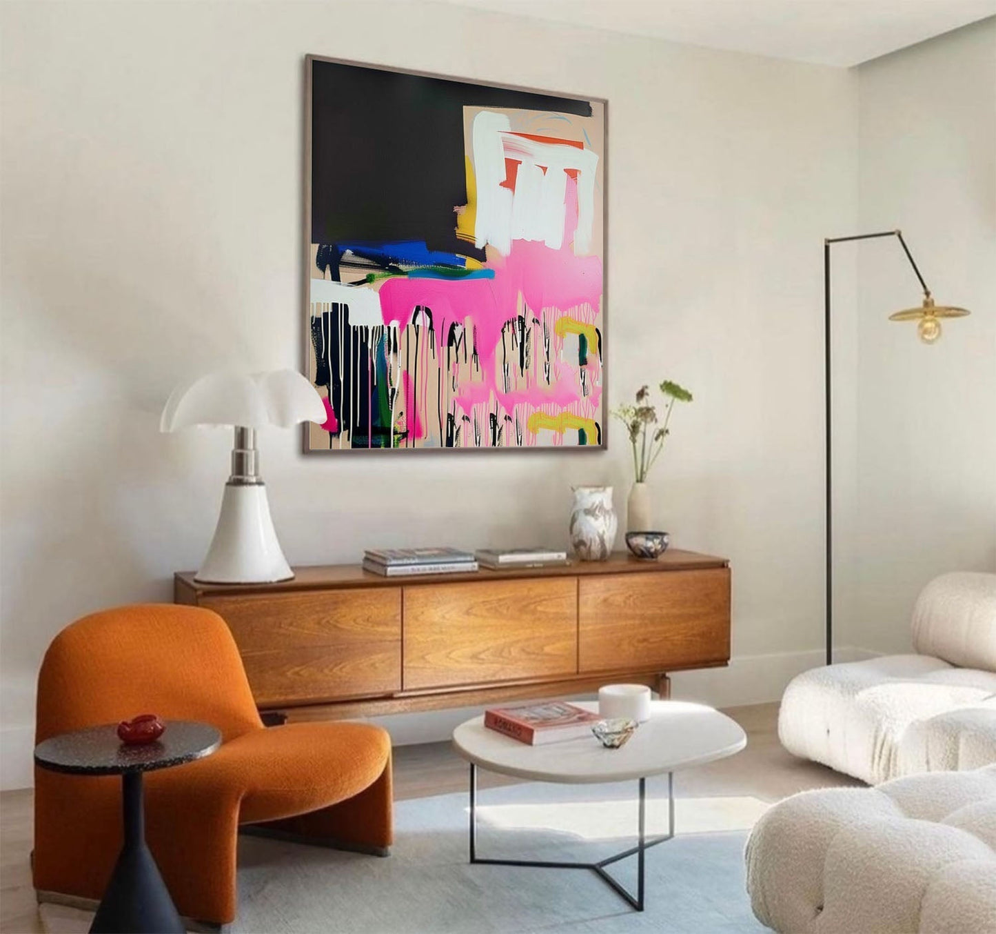 Cosmo Colorful Painting Wall Art