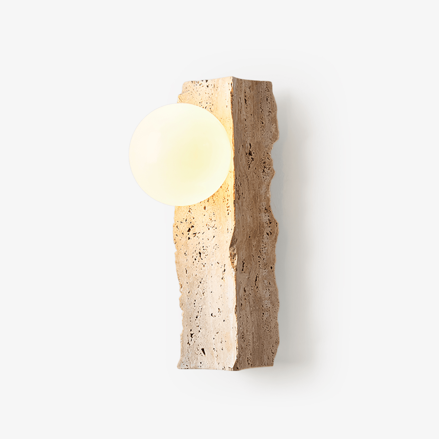 Elnoren Organic Travertine Wall Light