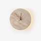 Volira Clock Travertine Wall Light D30cm