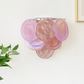 Aurora Wall Lamp Murano Glass Round Artistic