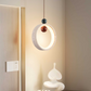 Vovinyra Circular Travertine Pendant Light