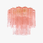 Aurora Tubes Ceiling Lamp Pink Waterfall Style