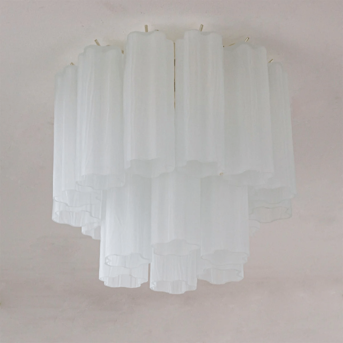 Aurora Tubes Ceiling Lamp Pink Waterfall Style