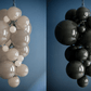 Aurora Chandelier Murano Glass Grape Cluster Art Deco
