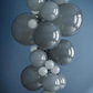 Aurora Chandelier Murano Glass Grape Cluster Art Deco