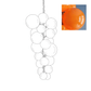 Aurora Chandelier Murano Glass Grape Cluster Art Deco