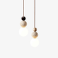 Ullaeia Sphere-cluster Travertine Pendant Light