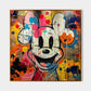 Mickey Abstract Graffiti Art
